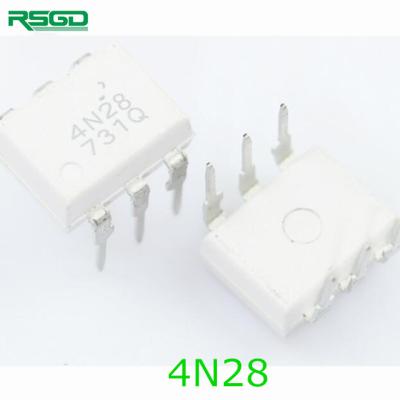 China Hot Sale MOSFET Transistor 4N28M 4N28S 4N28SM 4N28T 4N28 DIP6 4N28 for sale