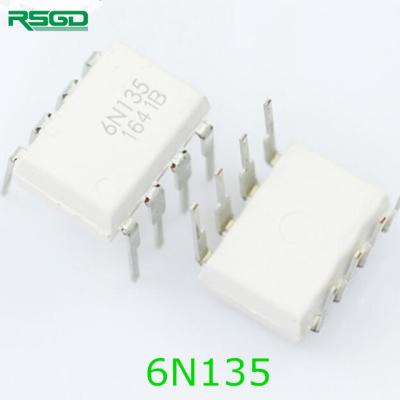 China Special Offer MOSFET Transistor 6N135 DIP8 High Speed ​​Optically Coupled 6N135 Isolator for sale