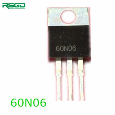 China original manufacturer IC diode triode MOSFET transistor 60N06 TO-252 transistors 60n06 SOP SMD DIP TO-247 263 60N06 for sale