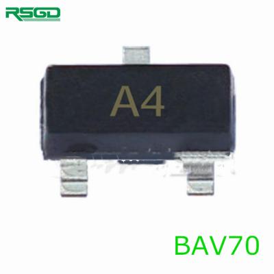 China Special offer BAV70 SOT-23 bav70 smd bav70 diode a4w a4s SOP SMD DIP TO-247 263 BAV70 for sale