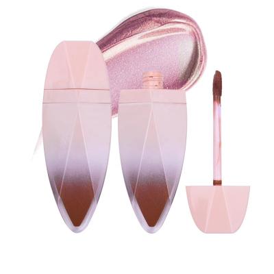 China Sunscreen Luxury Vegan No Logo 34 Color Lip Gloss Moisturizing Neutral Non-Stick Cup Liquid Lipstick for sale