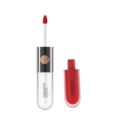 China Kiko 103 Double Head Velvet Lip Gloss Matte Waterproof 2 In 1 Long Lasting Velvet Lip Gloss for sale