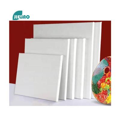 China Wholesale Jiebao Acrylic Paint Cotton Blank Oil Painting Art Painting Frames Wooden Canvas for sale