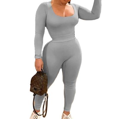 China Nibber K21S07450 Concise Activewear Solid QUICK DRY Autumn Yoga Leggings Sporty Women's Thickened Stretch Tall Two Piece Set for sale