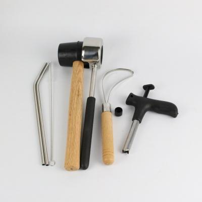 China Sustainable complete set of tools coconut with opener for sale