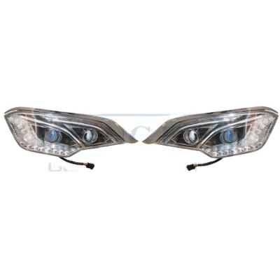 China Golden Metal Dragon H-QZ580X300 Bus Price Auto Led Model Headlight New Design for sale