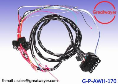 China Asimiento femenino del fusible de la motocicleta/de la retransmisión automotriz del arnés de cable UL1015 18AWG 5PIN en venta