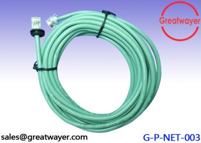 China O - suene UL de goma 2835 26 del enchufe modular del AWG rj11 6p4c de la asamblea de cable del arnés de cable en venta