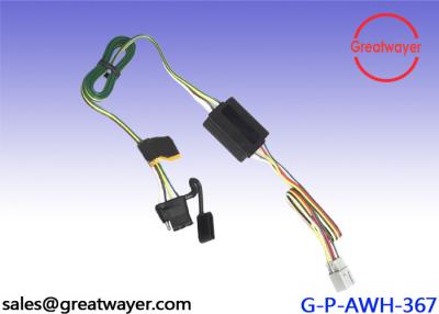 China 18AWG kabel 4 Speldaanhangwagen Vlak met Doos, Waterdichte Bedradingsuitrusting Te koop