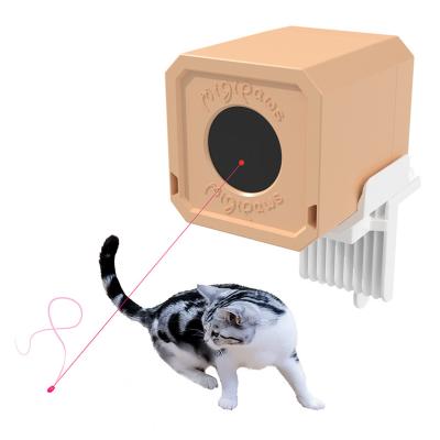 China Viable Interactive Electronic Temptress Cat Toys Laser Cat Toy Irregular Motion Rotating Funny for sale