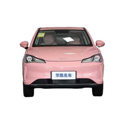 China New Electric Suv Car Vehicles 5 Seater Electric Cars For Adult NETA V 2022 Fashionable 400 Lite 4070*1690*1540 Custom Made Pink for sale