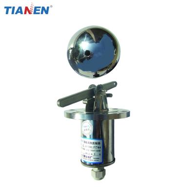 China UQK-03 Stainless Steel Floating Ball Liquid Level Regulator Switch For Boat for sale