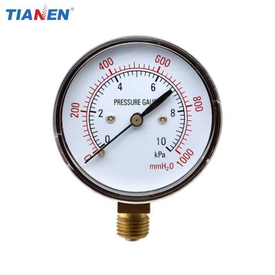 China Hpb59-1 YE-60 60mm capsule pressure indicator for measuring very low pressures for sale