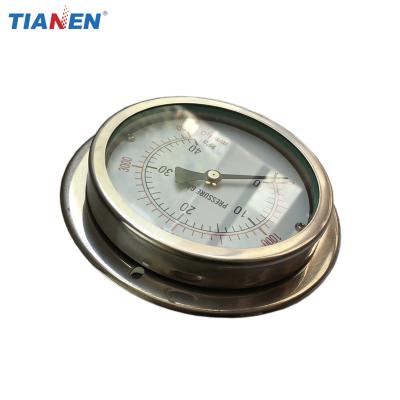 China Double dial capsule pressure indicator YE-100ZT for sale