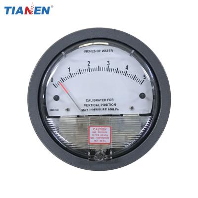 China 0-5inwc inches Water Pressure Difference Gauge TEA2000 for sale