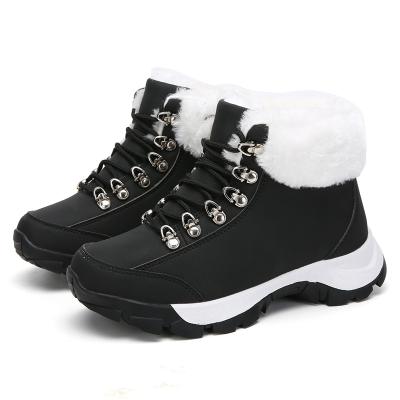 China Fashion Trend Wholesale Ladies Trekking Shoes Women Winter Outdoor Snow Boots For Women for sale