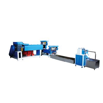 China pe plastic bag film recycling PET pp PE PVC recycle plastic granule line recycling pp PE PVC granule making granulator machine for sale