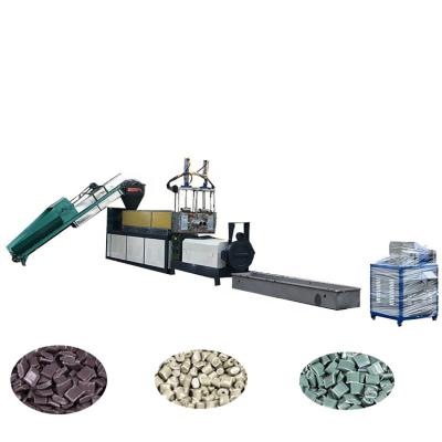 China Pe Plastic Bag Film Recycling Ruian Customized Motor Recycling PP PE PVC Waste Plastic Granule Making Granulator Machine for sale