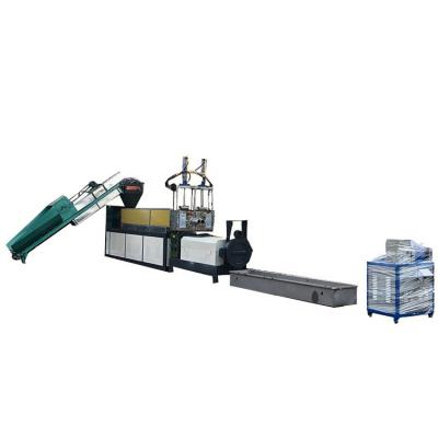 China pe plastic bag film recycling plastic pellet extruder machine waste recycling granule plastic granulator machine for sale