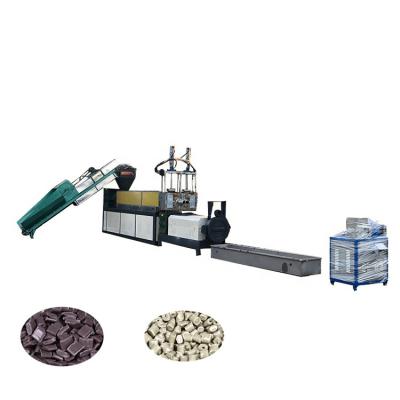 China pe plastic bag film recycling plastic pellet extruder machine waste recycling granule plastic granulator machine for sale