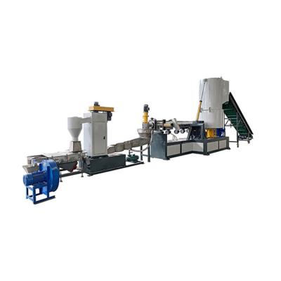 China pe plastic bag film recycling plastic reuse production line, pp PE granule extruder machine waste recycling granule plastic granulator machine for sale