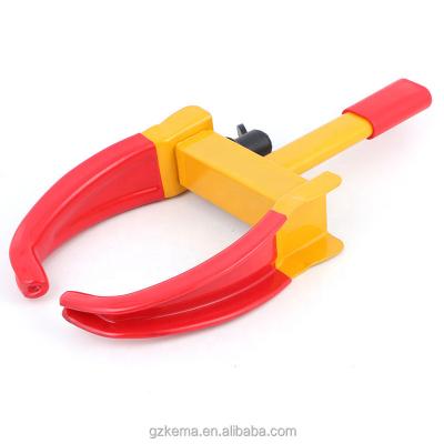 China Parking Lot Car Tire Anti Theft Wheel Lock Security Police Car Wheel Lock Clamp for sale