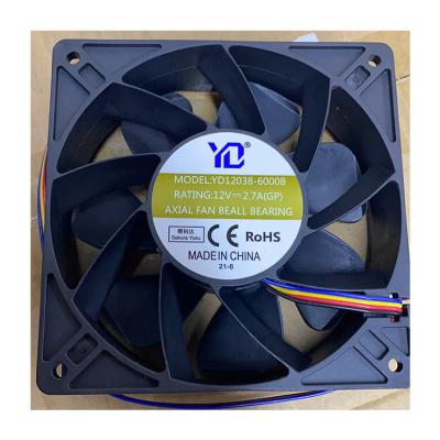 China Cultivate 12cm 12V 4 Pin Axial Cooling Fan For S9 L3+ for sale