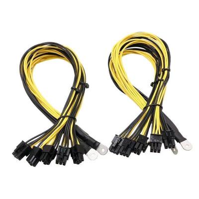 China PSU 40cm Consumer Electronics Wholesale 6 Pin Sata Power Cord for sale