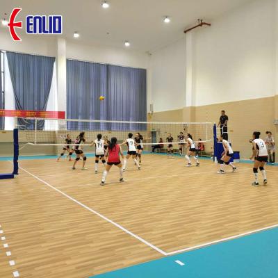 China Volleyball Court FIVB Certified Volleyball Court Flooring Sports Mat for sale