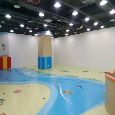 China Fitness Kids Playground PVC Vinyl Flooring for sale