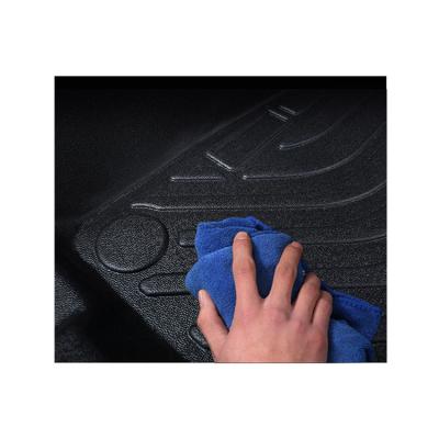 China Wholesale Cheap Anti-skidding Universal Car Mat Fabric Leather Car Floor Mat for sale