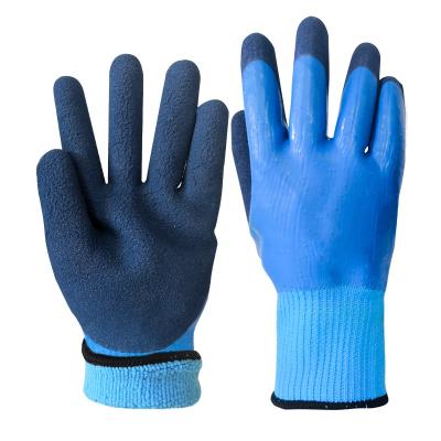 China Working Industry Hot Sell Cheap Latex Foam Safe Work Gloves Waterproof Dragee Examination Liner Gloves for sale