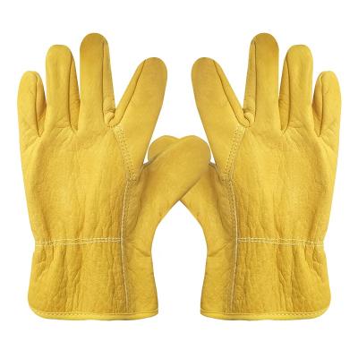 China Wholesale Extremely Soft and Sweat-absorbent Leather MJ Work Gloves for sale