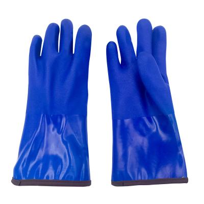 China Super Safe Oil PVC Long Working Gloves Petroleum And Chemical Resistant for sale