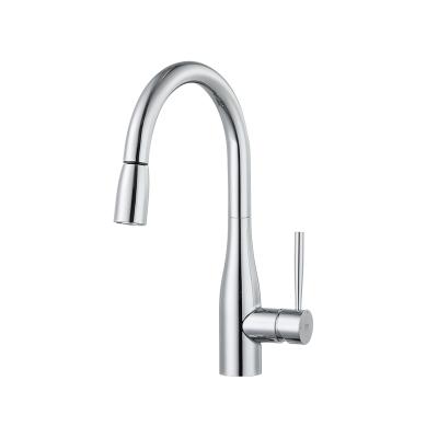 China Kitchen Faucets Full Touch Electric Copper Smart Sensor Hot Cold Faucet Pull Out for sale