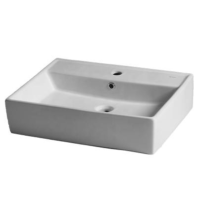 China Modern brand from Germany! Bravat High Quality Ceramic Bathroom Sink C22137W-1 for sale