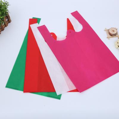 China Reusablevest Recyclable Bag Customized Supermarket Shopping Bag Supply Nonwoven Packaging Bag Customized for sale