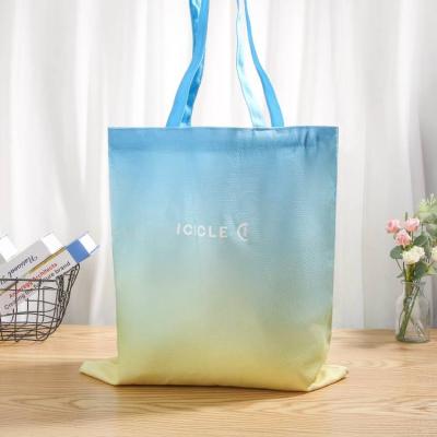 China High Quality Custom Handled Fashion Shopping Bag Canvas Tote Bag Canvas Outdoor Simple Tote Bags Printed for sale