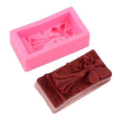 China Viable DIY Silicone Mold Elf Soap Decorating Fondant For Baking Pastry Accessories Supplies Cake Tool for sale