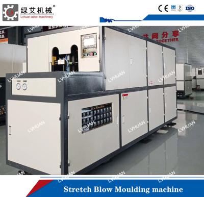 China Hand Feeding Stretch Blow Molding Machine For Plastic Bottles 4.2×1.75×2.0m for sale