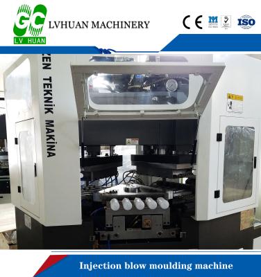 China Yogurt Bottle Injection Molding Machine / IB50 Automatic Injection Blowing Machine PP PE PS for sale