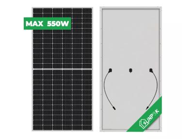 China Schwarzes 450W 500W 550W Mono-PV täfelt monokristallines Solarmodul zu verkaufen