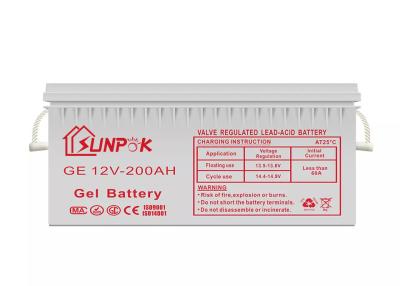 Cina Sunpok Gel Batteries:  Reliable Solar Solutions for 12V 100Ah Power in vendita