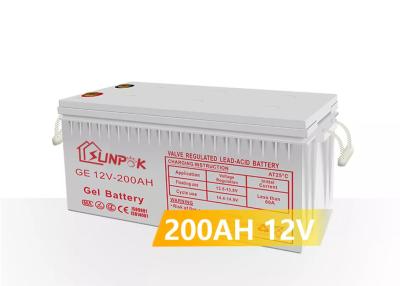 Cina 12V 50Ah 100Ah 150Ah Gel Battery: Enjoy Optimal Solar Energy Storage with Sunpok in vendita