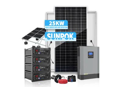 China Bodenmontierte PV-Systeme 48V 200ah 300ah 1000W 3000W Solar-PV-Montageanlagen zu verkaufen