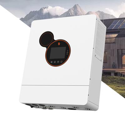 China 8.2KW 10.2KW DC 220/230V AC Pure Sine Wave Solar Double MPPT On/Off Grid Solar Hybrid Inverter en venta