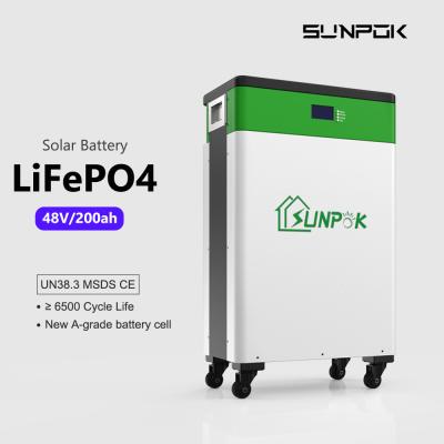 China New Design Power Wall 5kw Lifepo4 48v 200ah Wall 10kwh Home Lithium Battery 51.2v Solar Battery for sale