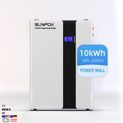 China 10KWH Lithium Power Wall 48V 200AH Tesla Powerwall Batterie für Solarspeichersystem zu verkaufen