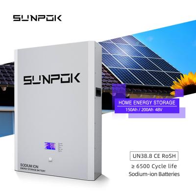 China Oem 48v 300ah 400ah Powerwall Iões de sódio Lifepo4 Bateria Para Sistema Solar Doméstico à venda