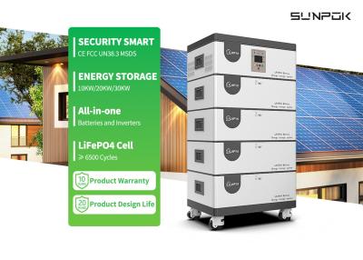 China All-in-one-Inverter und Lithium-Batterie 10kw 15kw 20kwh 30kwh All-in-one Ess zu verkaufen